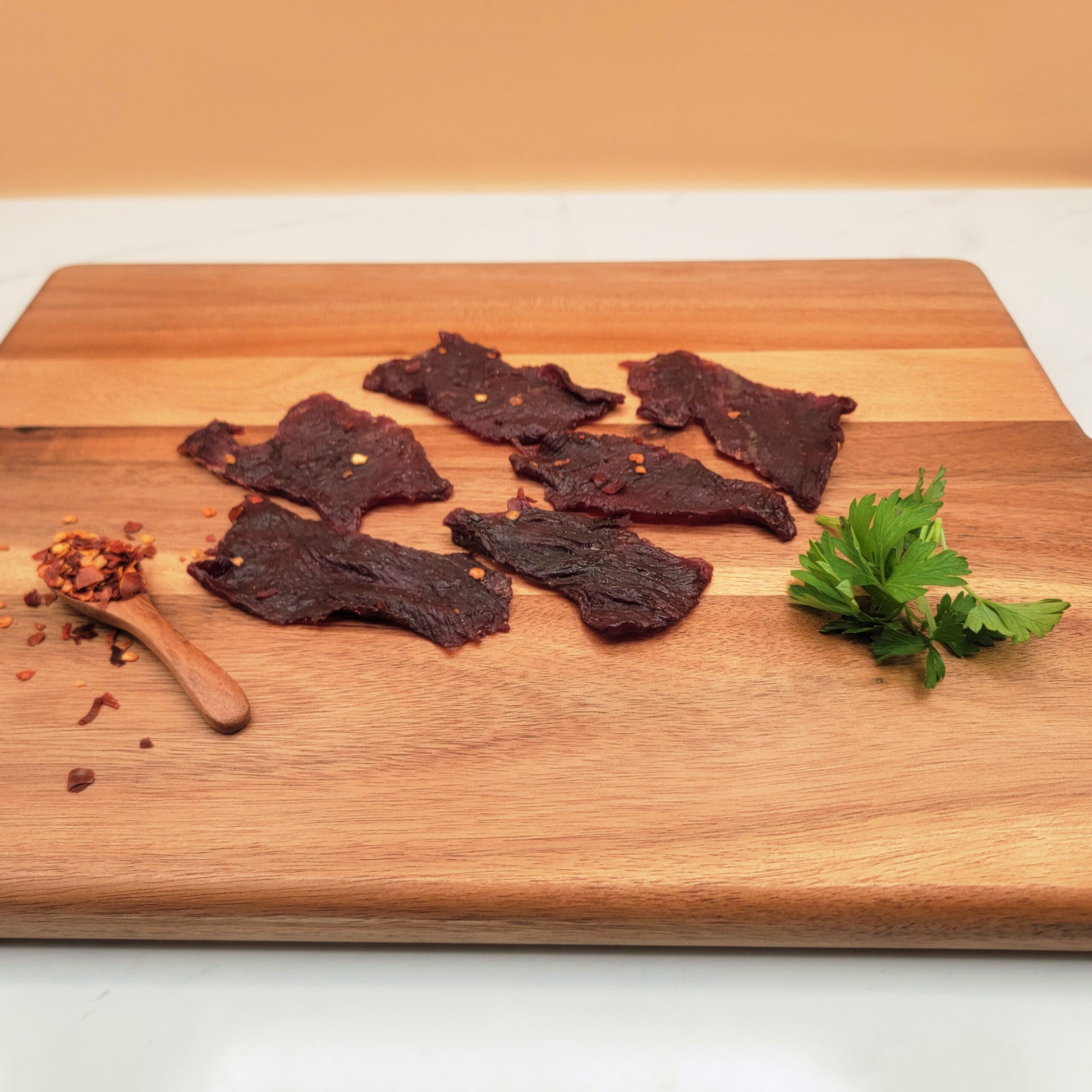 Sweet N Spicy Jerky 1/4 lb. Bag Mt. Angel Meat Co.