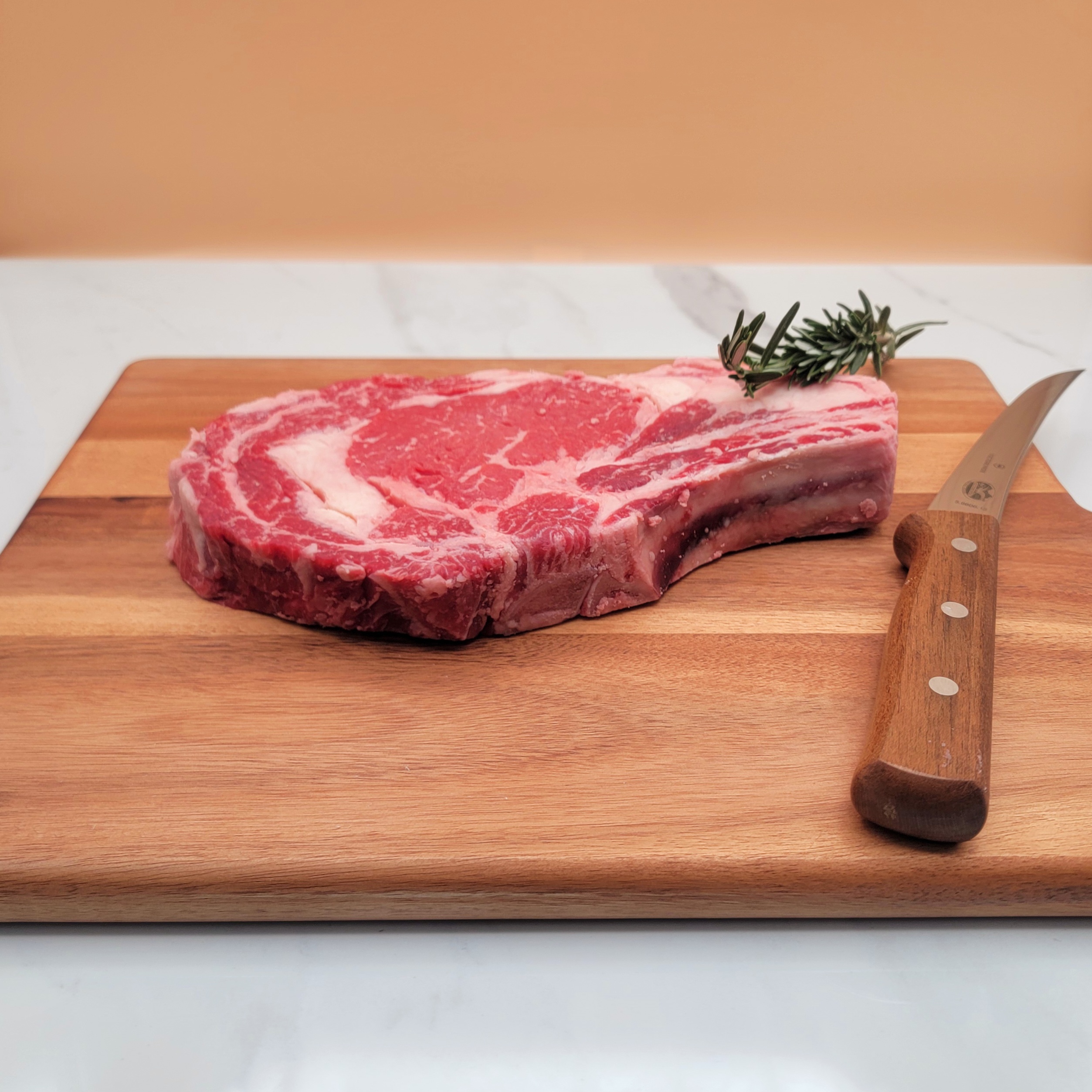 Beef Ribeye Steak Bone-In Mt. Angel Meat Co.