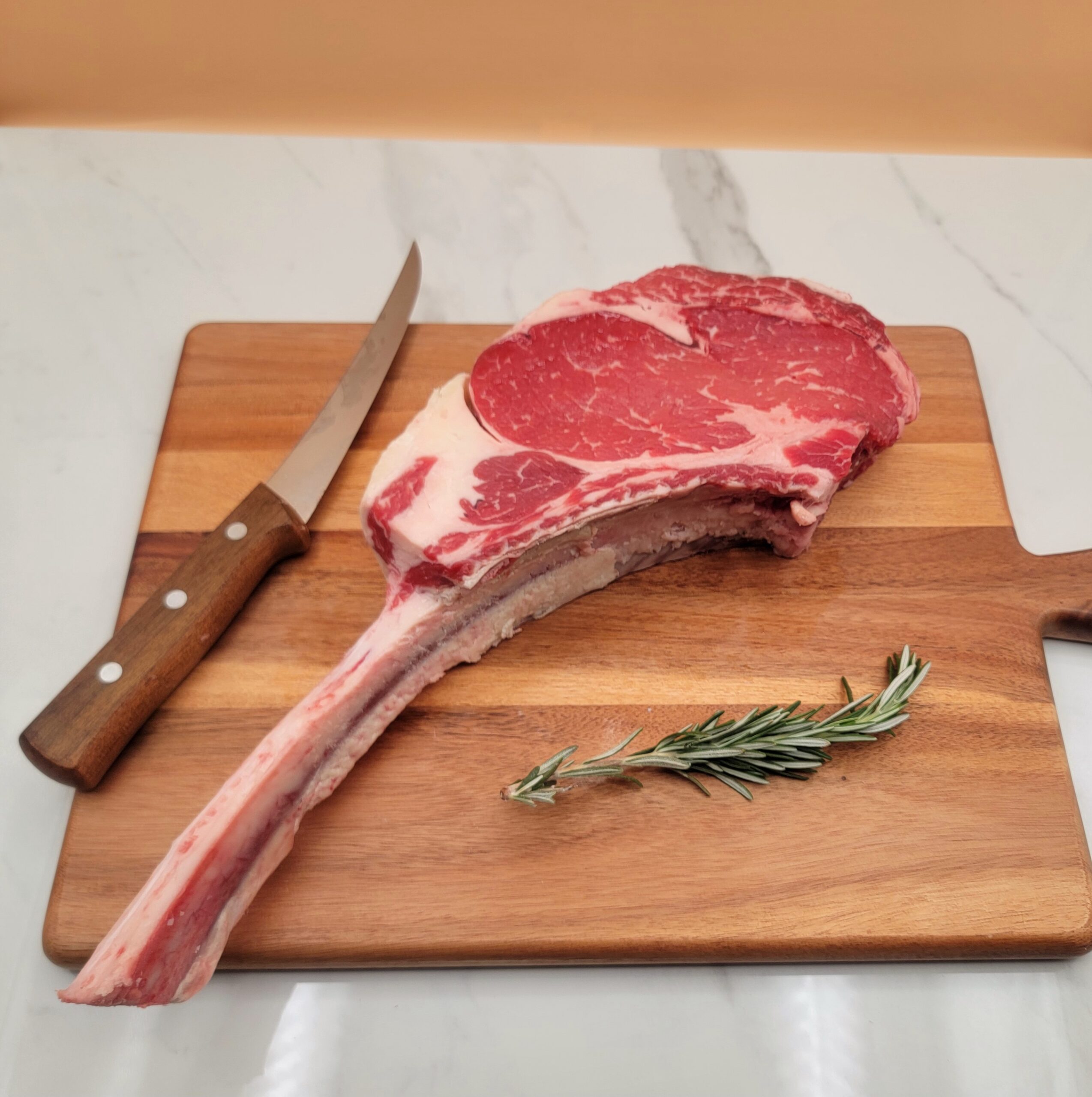 Beef Tomahawk Ribeye Mt. Angel Meat Co.